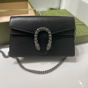 Dionysus leather super mini bag
